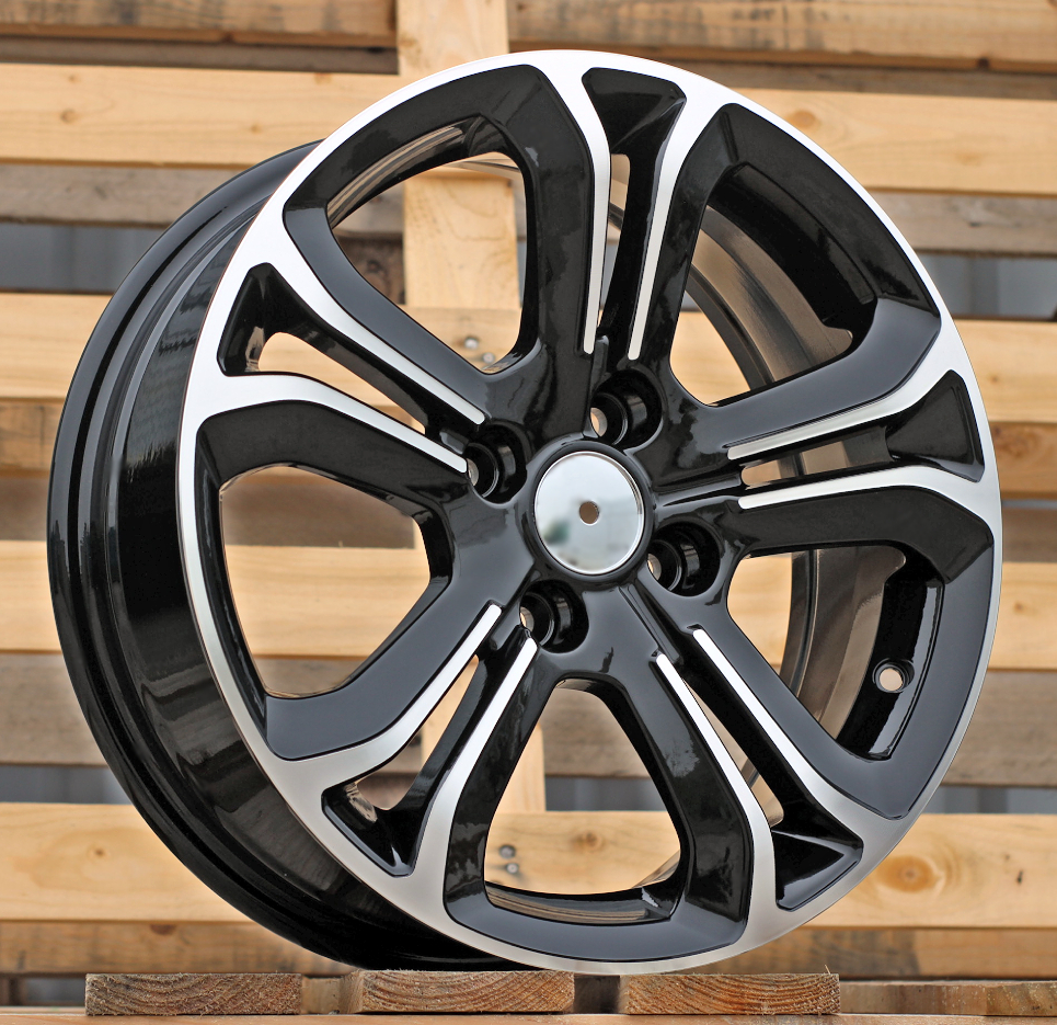 Jante Ciitroen 16x6 ET22 4x108 - Black Polished