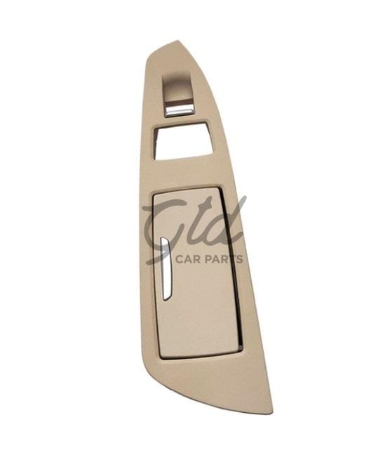 Moldura Bege Comutador de Vidros Traseiro Direito BMW Série 7 F01 F02 2009-2014
