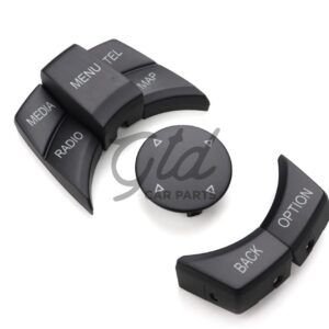 Conjunto de 6 Botões IDRIVE CIC BMW X1 X5 X6 Série 1/3/5 E81 E90 E60 MEDIA
