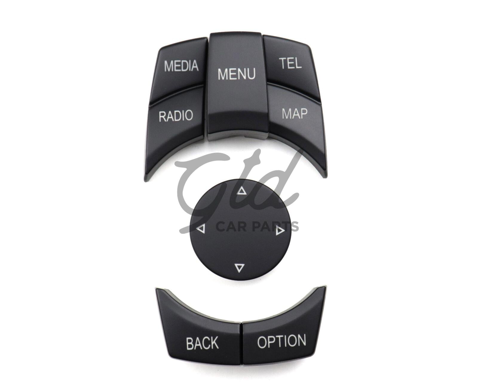 Conjunto de 6 Botões IDRIVE CIC BMW X1 X5 X6 Série 1/3/5 E81 E90 E60 MEDIA - Image 3