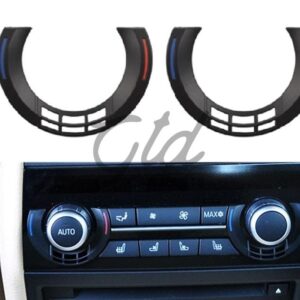 Alternative view of Plásticos Moldura Ar Condicionado Traseiro BMW 5 5GT 6 7 X5 X6 F10 F07 F06 F01 F15 F16 2009-2019 Versão 1-Esquerdo