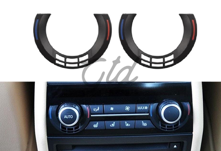 Plásticos Moldura Ar Condicionado Traseiro BMW 5 5GT 6 7 X5 X6 F10 F07 F06 F01 F15 F16 2009-2019 Versão 1-Esquerdo - Image 2