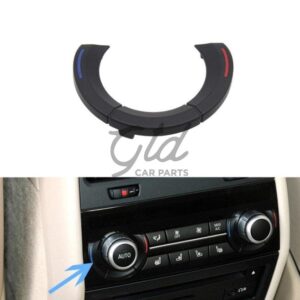 Plásticos Moldura Ar Condicionado Traseiro BMW 5 5GT 6 7 X5 X6 F10 F07 F06 F01 F15 F16 2009-2019 Versão 2-Esquerdo