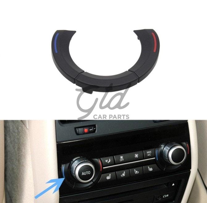 Plásticos Moldura Ar Condicionado Traseiro BMW 5 5GT 6 7 X5 X6 F10 F07 F06 F01 F15 F16 2009-2019 Versão 2-Esquerdo