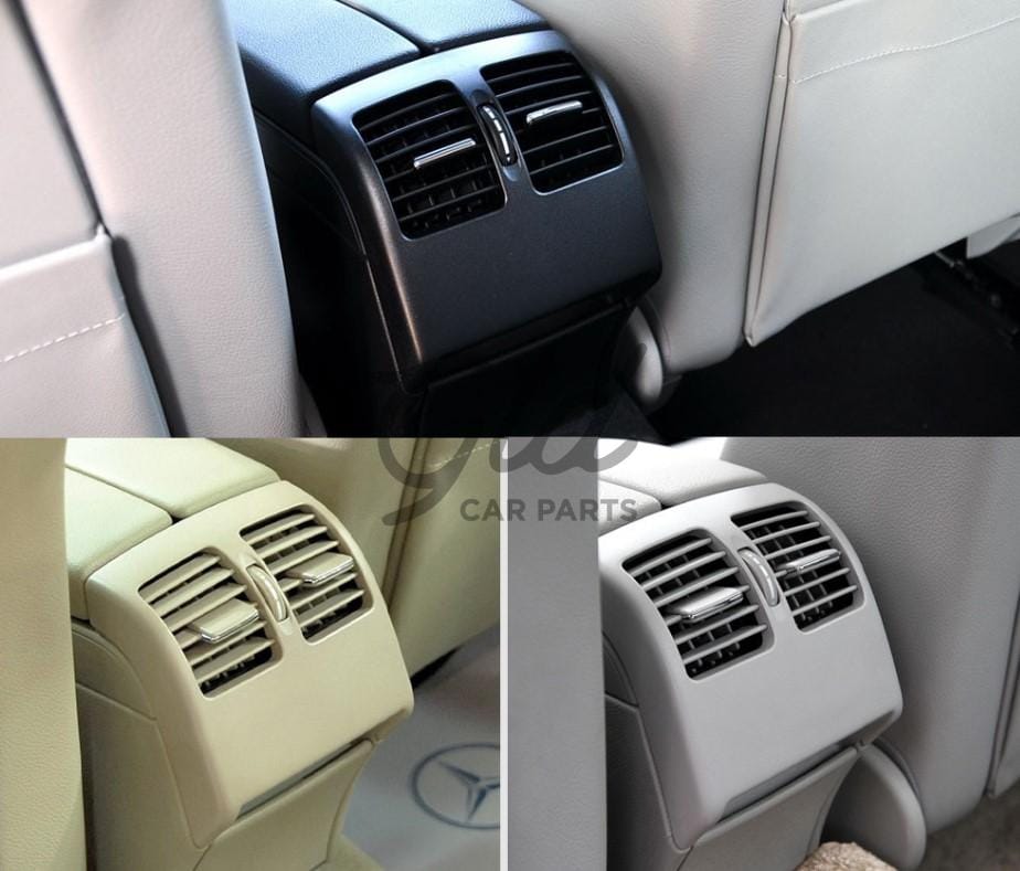 Ventilação Central Traseira Cinza Mercedes-Benz Classe C E W204 W207 2007-2016 Versão 1 - Image 2