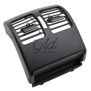 Alternative view of Ventilação Central Traseira Preta Mercedes-Benz Classe C E W204 W207 2007-2016 Versão 1