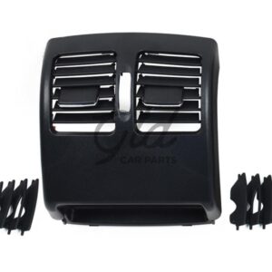 Ventilação Central Traseira Preta Mercedes-Benz Classe C E W204 W207 2007-2016 Versão 1