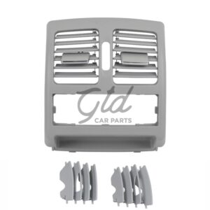 Ventilação Central Traseira Cinza Mercedes-Benz Classe C E W204 W207 2007-2016 Versão 2