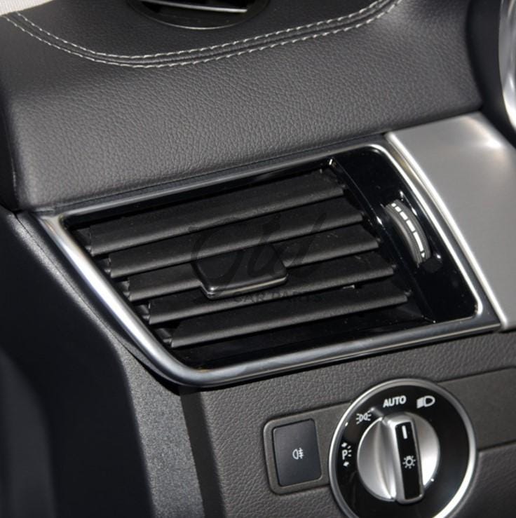 KIT Reparação Grelhas Ventilação Frontal Esquerda Preto Brilhante Mercedes-Benz GLE GLS W166 W292 2015-2019 - Image 2