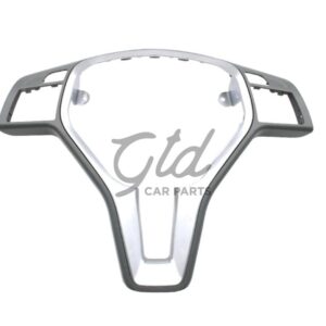 Alternative view of Moldura 35mm Volante Cinza Escuro / Cromada Mercedes-Benz AMG Classe A B C E CLA GLA CLS W176 W246 W204 W212 2011-2019