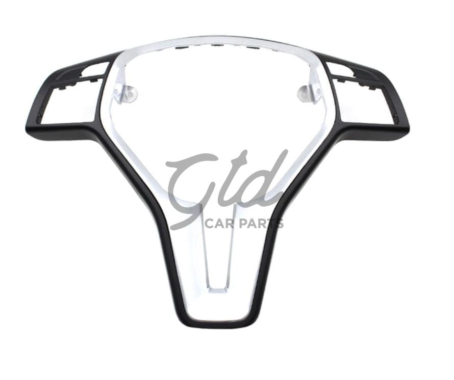 Moldura 25mm Volante Preto/Cromada Mercedes-Benz AMG Classe A B C E CLA GLA CLS W176 W246 W204 W212 2011-2019