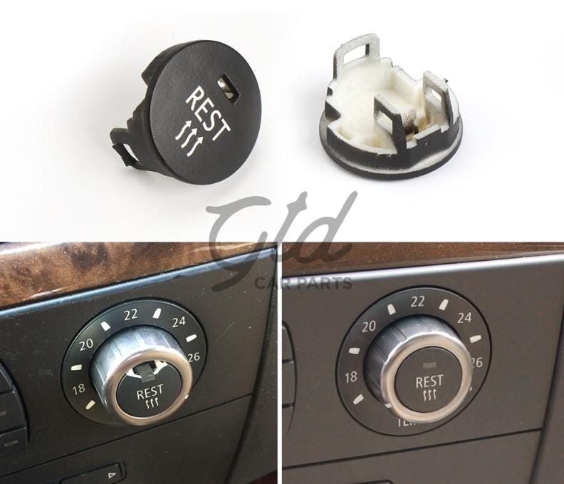 Botões Módulo Ar Condicionado BMW Série 5 E60 E61 2002-2010-Modelo 5 - Image 3