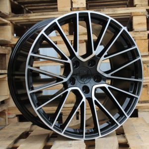 Jante Porsche 21x9,5 ET46 5x130 - Black Polished