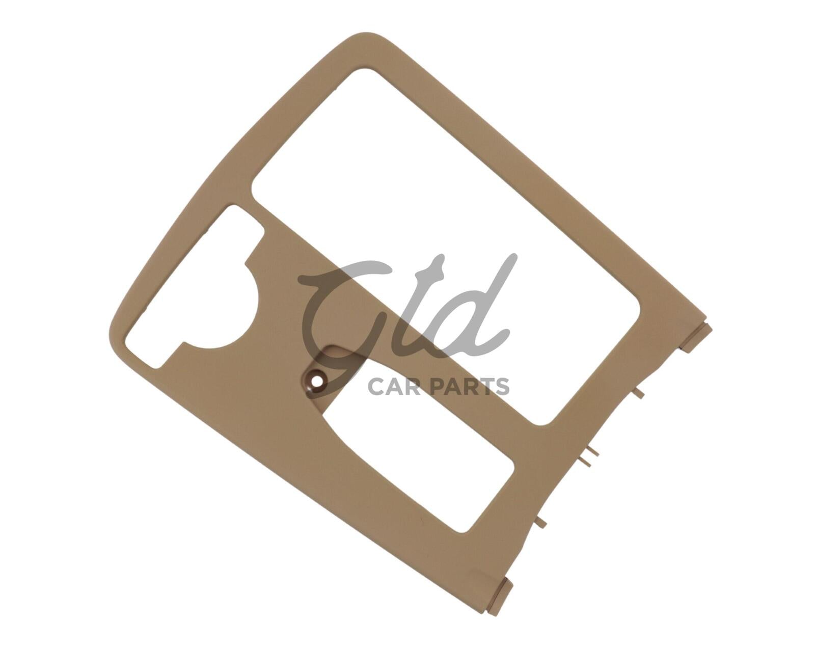 Moldura Consola Central Amarelo Escuro Mercedes-Benz Classe C E W204 W207 W212 2007-2013