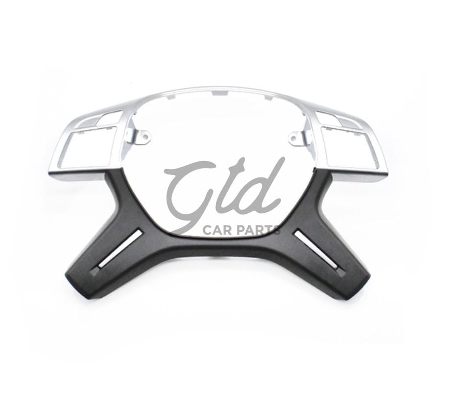 Moldura Volante Cromado / Cinza Escuro Mercedes-Benz Classe C E M G ML GLS W204 W212 W166 W463 2011-2019