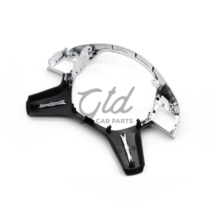 Moldura Volante Cromado / Cinza Escuro Mercedes-Benz Classe C E M G ML GLS W204 W212 W166 W463 2011-2019 - Image 3