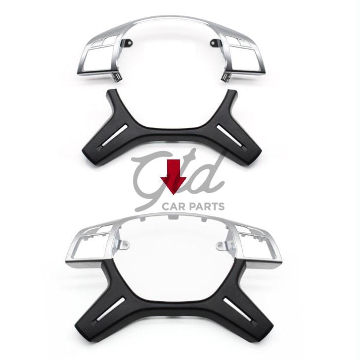 Moldura Volante Cromado / Cinza Escuro Mercedes-Benz Classe C E M G ML GLS W204 W212 W166 W463 2011-2019 - Image 4