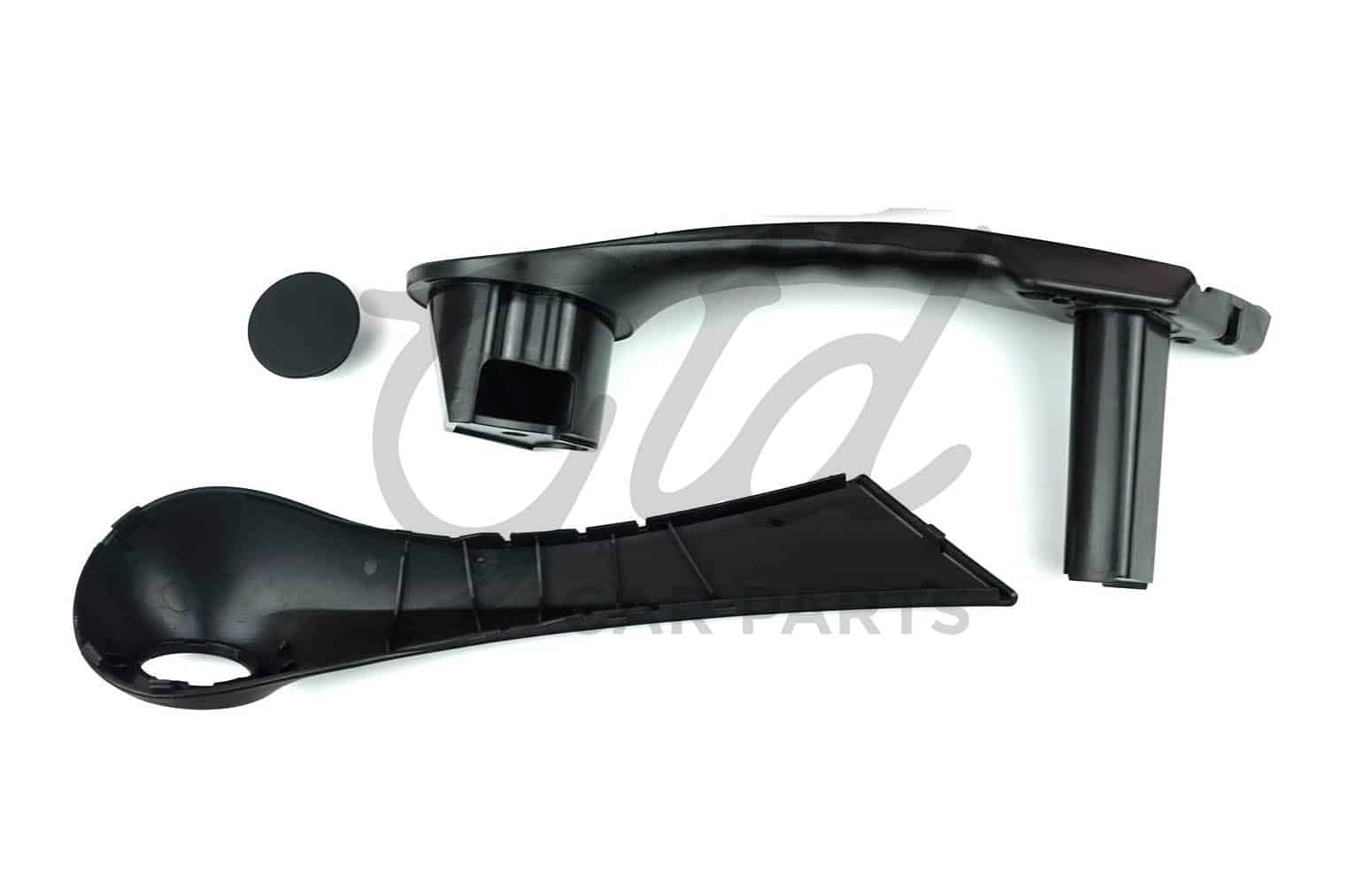 Puxador Frontal Esquerdo Preto Renault Megane II 2002-2009 - Image 2