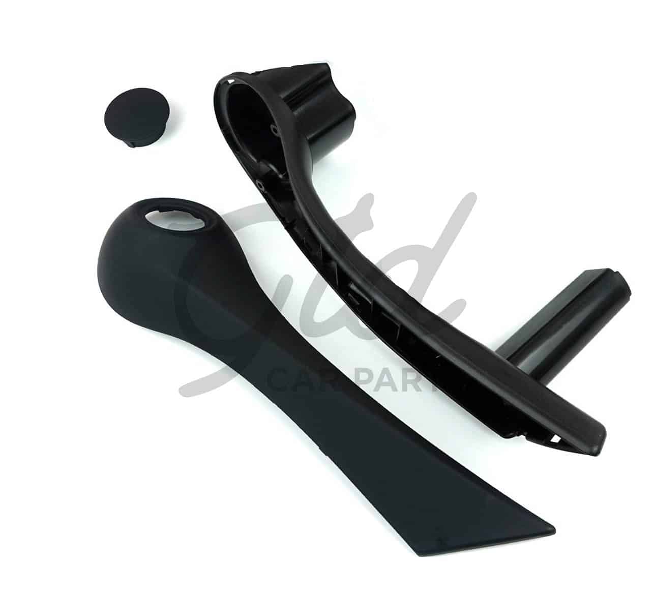 Puxador Frontal Direito Preto Renault Megane II 2002-2009