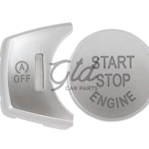 Botões Start Stop + Auto OFF Cinza Prata BMW X3 X4 X5 X6 F25 F26 F15 F16 2011-2018 VERSÃO 1