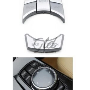 Alternative view of Conjunto de 5 Botões IDRIVE NBT BMW 1/2/3/4/5/6/7 X3 X4 X5 X6  F25 F15 F16 F30 F10 F01