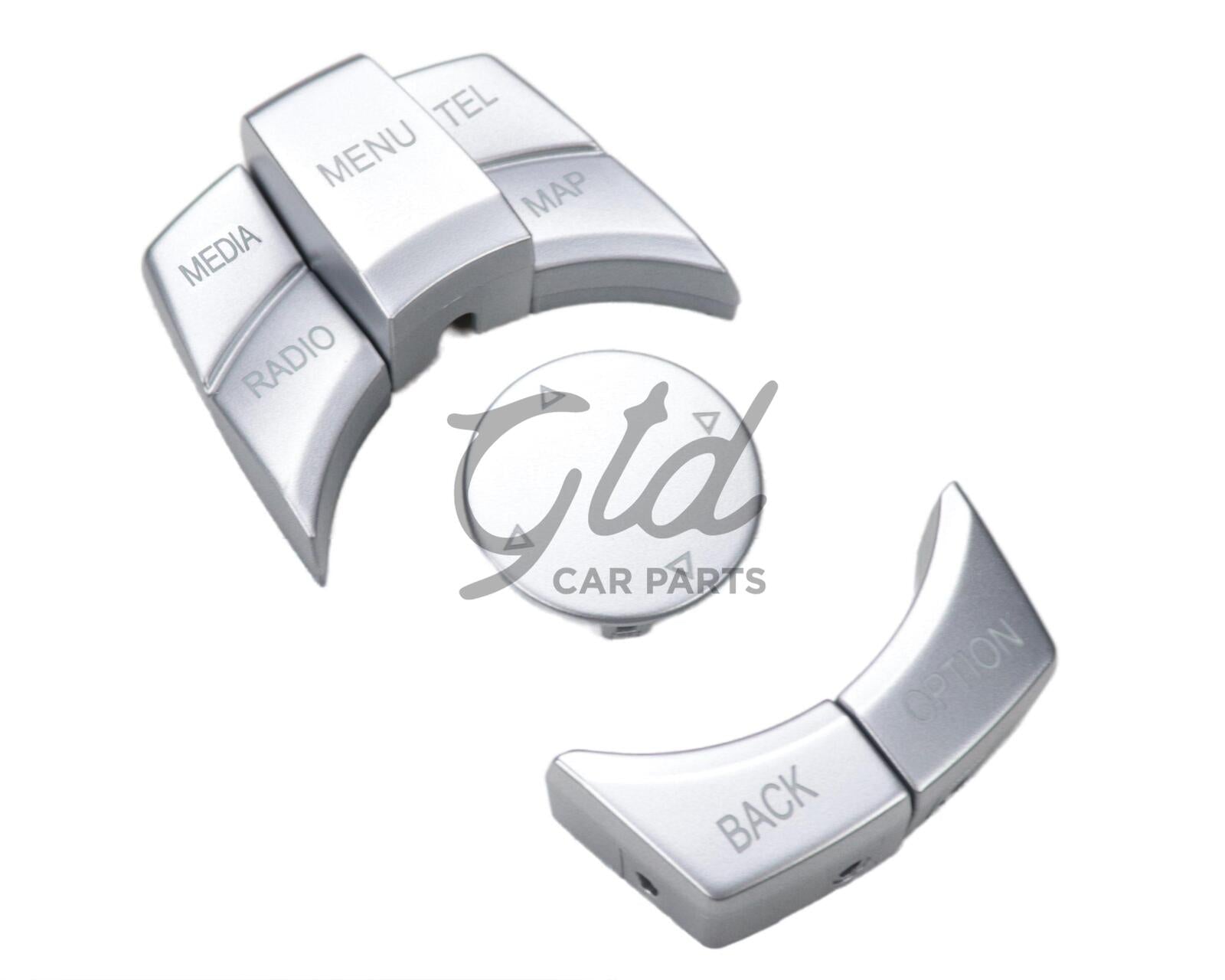 Conjunto de 6 Botões IDRIVE CIC BMW X1 X5 X6 Série 1/3/5 E81 E90 E60 MEDIA