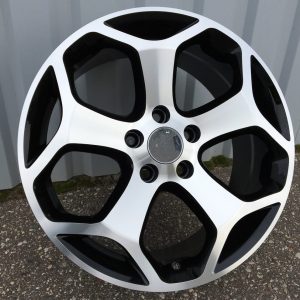 Jante Ford 17x7,5 ET50 5x108 - Black Polished+Powder Coating