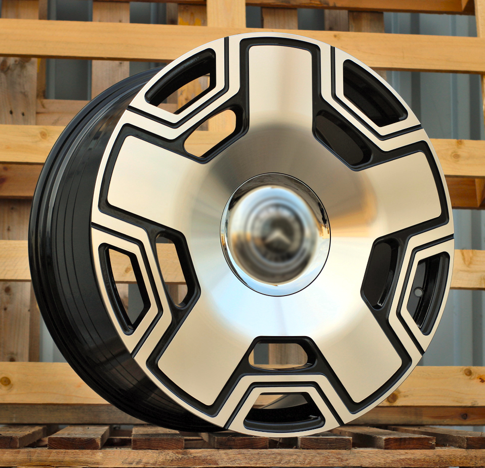 Jante Mercedes 22x10 ET35 5x130 - Black Polished