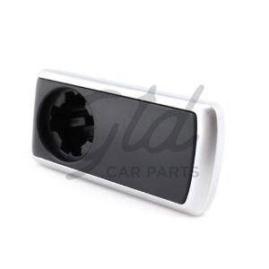 Alternative view of Puxador Porta-Luvas Preto Mercedes-Benz Classe E CLS W213 W257 W238 2016-2023