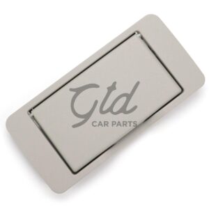 Moldura Passageiro C/ Espelho Pala-de-Sol Cinza Mercedes-Benz Classe C R ML W203 W164 W251 2001-2013
