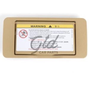 Moldura Passageiro C/ Espelho Pala-de-Sol Amarelo Mercedes-Benz Classe C R ML W203 W164 W251 2001-2013