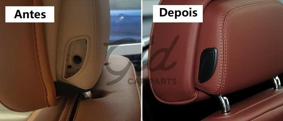 Botão Encosto de Cabeça Bege BMW Série 5 7 5GT X5 X6 F10 F11 F07 E70 E71 2009-2017 - Image 3