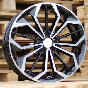 Jante Ford 18x8 ET55 5x108 - Black Polished