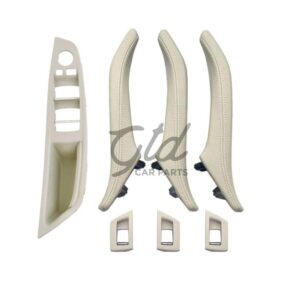 KIT Puxadores Oyster C/ Pele BMW Serie 5 F10 F11 F18 2010-2017 C/ Esp. Rebatível