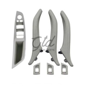 KIT Puxadores Cinza BMW Serie 5 F10 F11 F18 2010-2017 C/ Esp. Rebatível