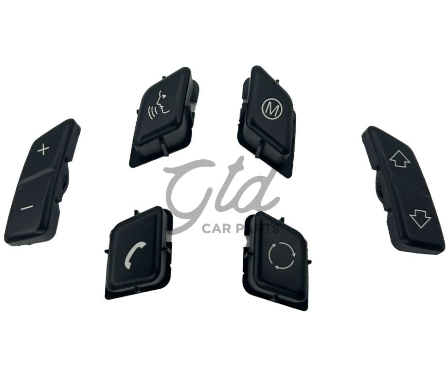 Botões P/ Comandos Volante BMW Série 1 3 X1 E81 E82 E87 E90 E91 E84 Versão 1
