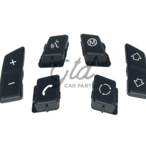 Botões P/ Comandos Volante BMW Série 1 3 X1 E81 E82 E87 E90 E91 E84 Versão 2