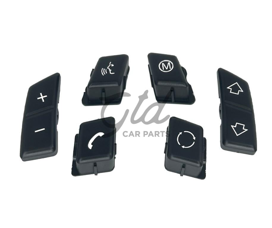 Botões P/ Comandos Volante BMW Série 1 3 X1 E81 E82 E87 E90 E91 E84 Versão 2
