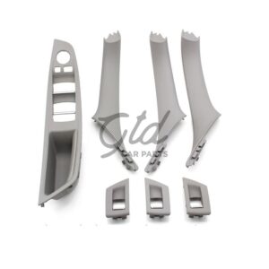 KIT Puxadores Cinza BMW Serie 5 F10 F11 F18 2010-2017 C/ Esp. Rebatível