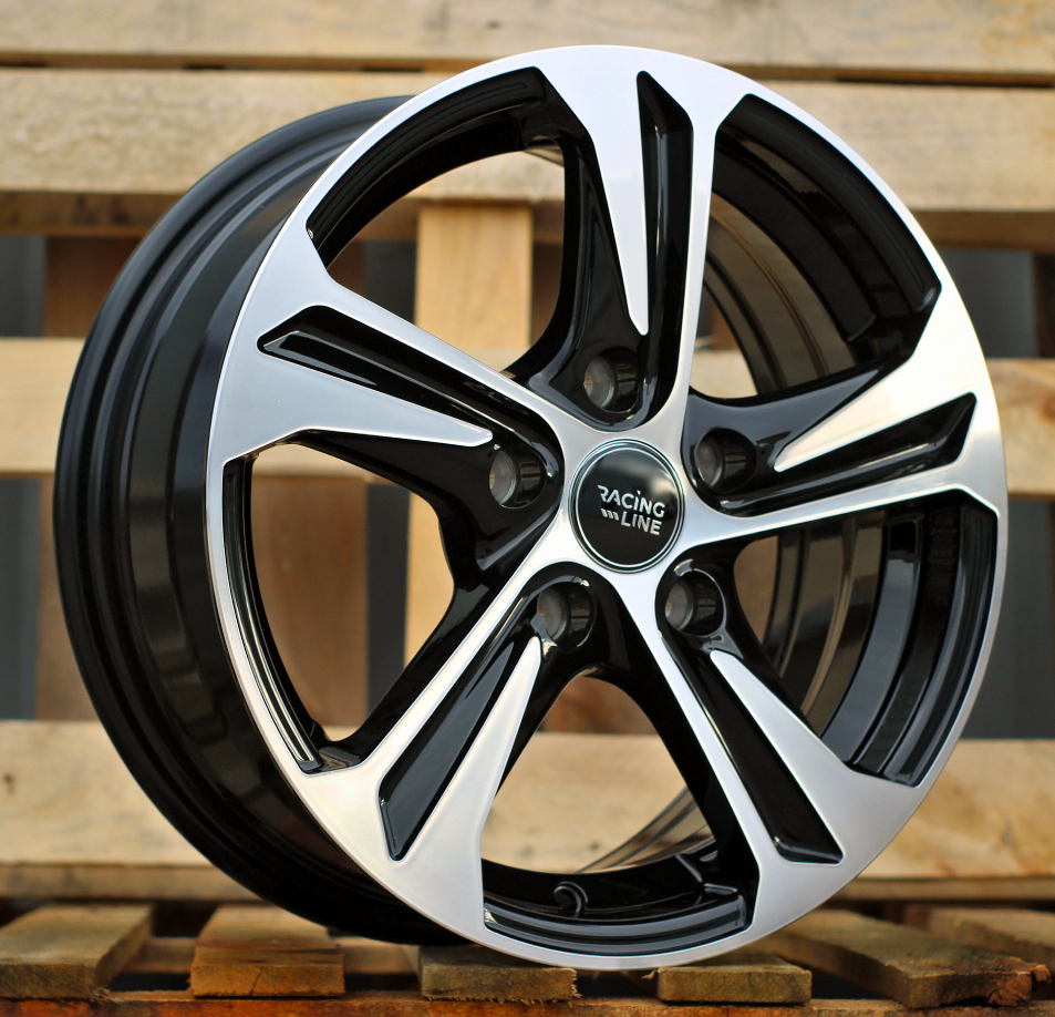 Jante RACIN 16x6,5 ET40 5x110 - Black Polished
