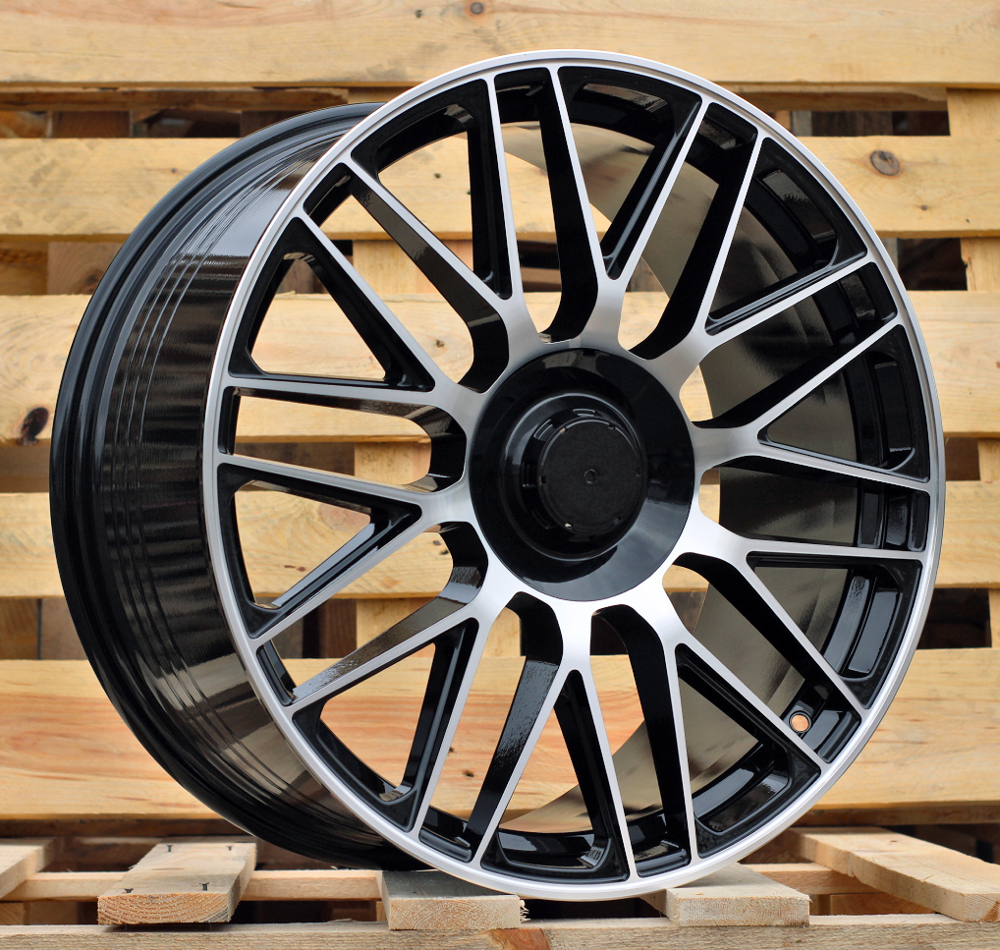 Jante Mercedes 19x9,5 ET45 5x112 - Black Polished
