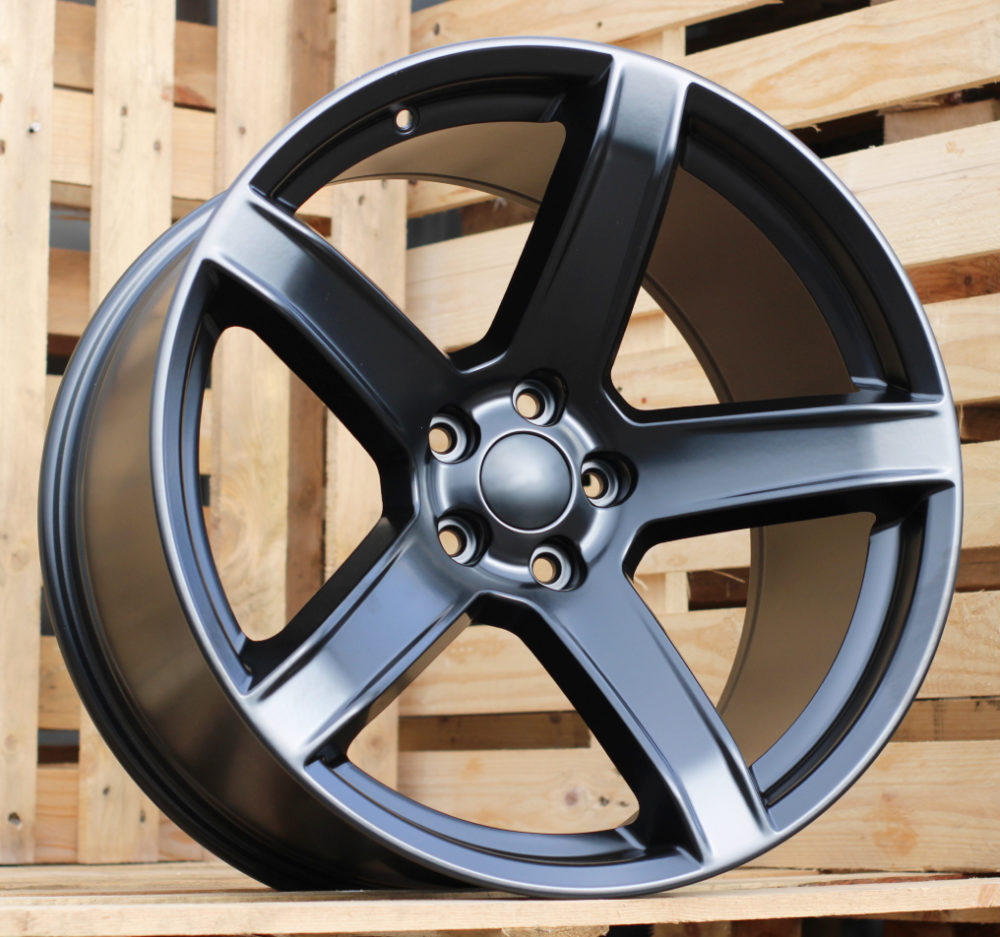 Jante DODGE 20x10,5 ET22 5x115 - Black Half Matt