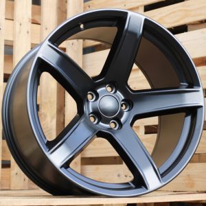 Jante DODGE 20x9,5 ET15 5x115 - Black Half Matt