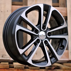 Jante Ciitroen 16x6,5 ET47 5x108 - Black Polished