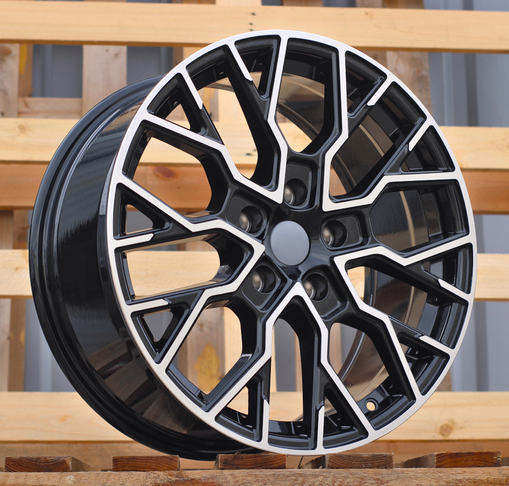 Jante Volkswagen 18x8 ET48 5x120 - Black Polished