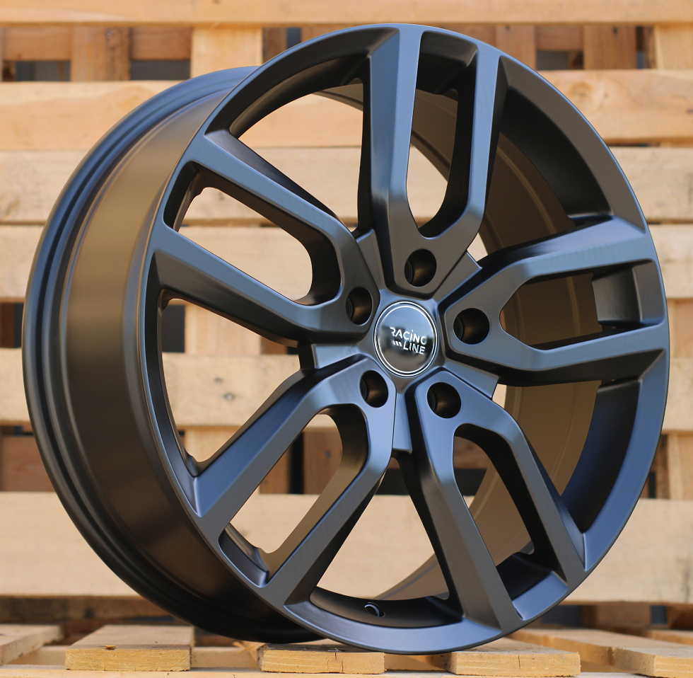 Jante RACIN 18x7,5 ET45 5x114,3 - Black Half Matt