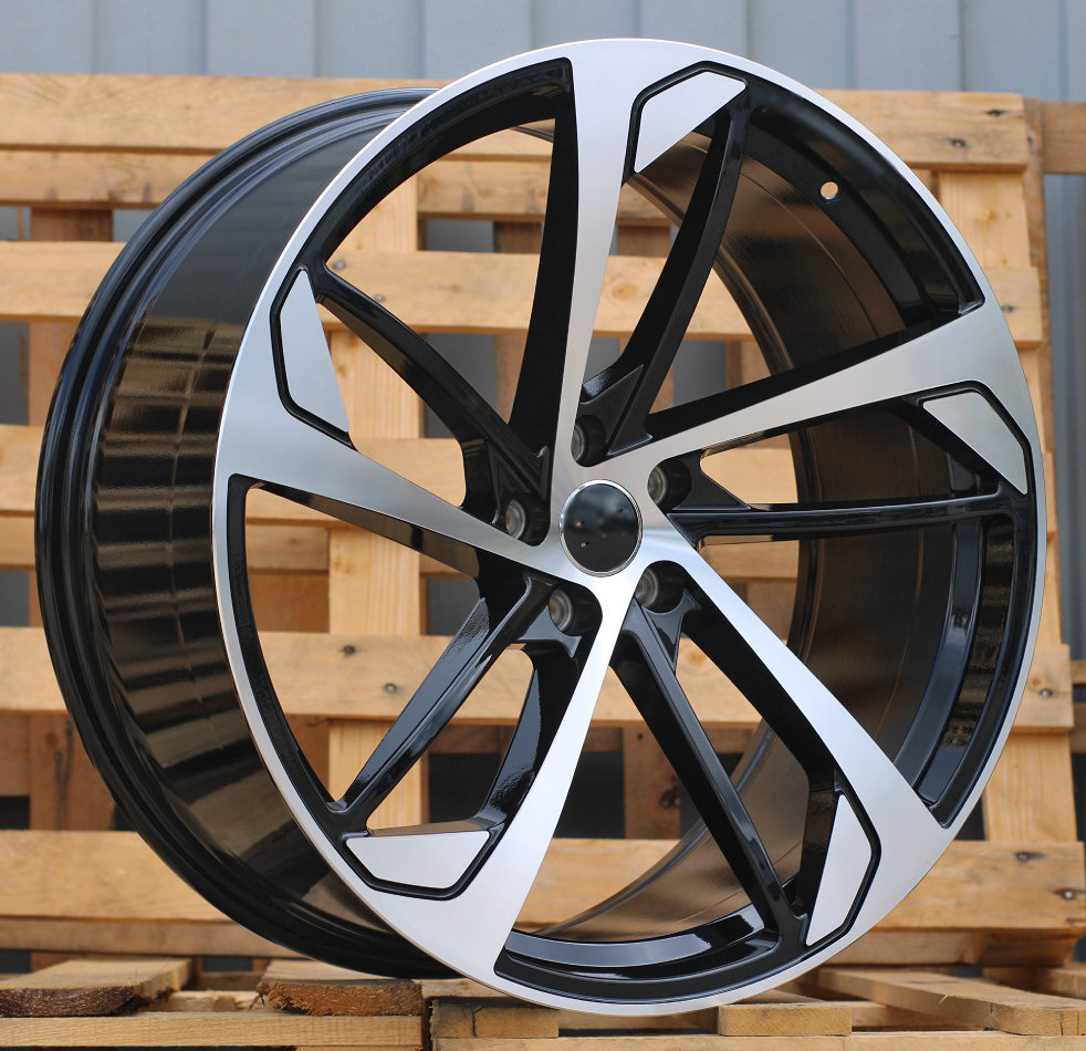 Jante Audi 20x9 ET35 5x112 - Black Polished+Powder Coating
