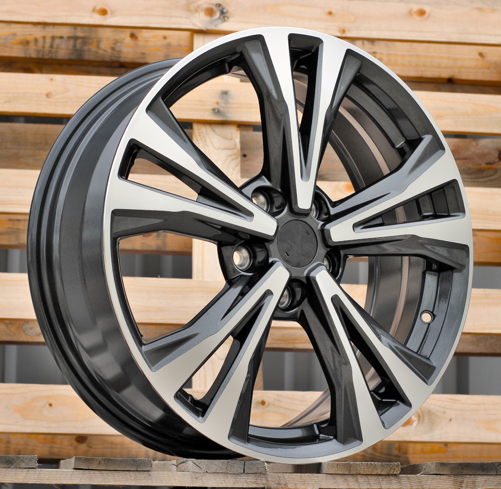 Jante Nissan 18x7 ET45 5x114,3 - Grey Polished