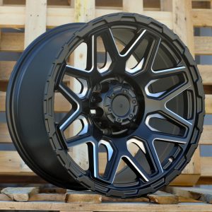 Jante 4X4 17x9 ET 6x139,7 - Black Matt