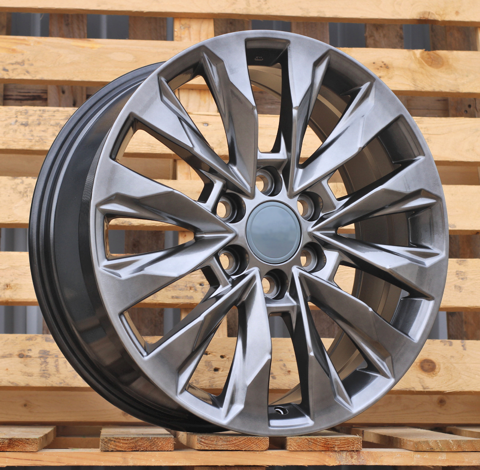 Jante Toyota 18x8 ET25 6x139,7 - Black Polished